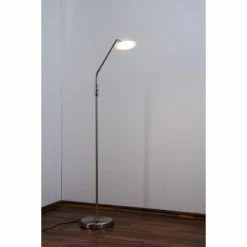 Wofi Leuchten Wofi TWIN Standleuchte LED Nickel-Matt, Edelstahl, 1-flammig 13 Wofi Leuchten Wofi TWIN Standleuchte LED Nickel-Matt, Edelstahl, 1-flammig -Bürolampen Verkäufe wofi twin standleuchte 3006 01 64 9000 do1 3