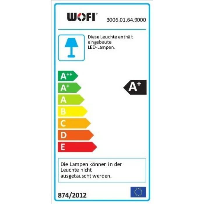 Wofi Leuchten Wofi TWIN Standleuchte LED Nickel-Matt, Edelstahl, 1-flammig 9 Wofi Leuchten Wofi TWIN Standleuchte LED Nickel-Matt, Edelstahl, 1-flammig – Bild 9
