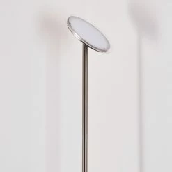 Hofstein Wonsbek Deckenfluter LED Nickel-Matt, 1-flammig -Bürolampen Verkäufe wonsbek deckenfluter h3297315 do1 9