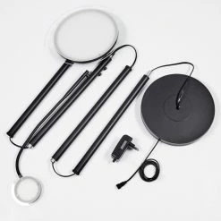 Hofstein Wonsbek Deckenfluter LED Schwarz, 2-flammig -Bürolampen Verkäufe wonsbek deckenfluter h3426128 4