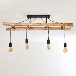 Hofstein Yaak Deckenleuchte Schwarz, Braun, 4-flammig 25 Hofstein Yaak Deckenleuchte Schwarz, Braun, 4-flammig -Bürolampen Verkäufe yaak deckenleuchte h3353219 5