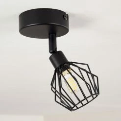 Hofstein Yalmhill Deckenleuchte Schwarz, 1-flammig -Bürolampen Verkäufe yalmhill deckenleuchte h3308615 4