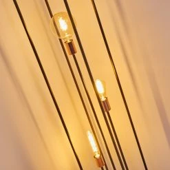 Hofstein Yuhigaoka Stehleuchte Schwarz, Kupferfarben, 3-flammig -Bürolampen Verkäufe yuhigaoka stehleuchte h3358238 12