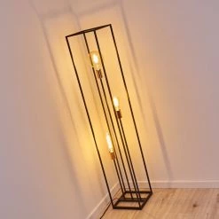 Hofstein Yuhigaoka Stehleuchte Schwarz, Kupferfarben, 3-flammig -Bürolampen Verkäufe yuhigaoka stehleuchte h3358238 14