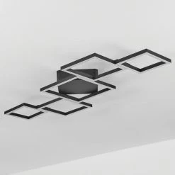 Hofstein Zocca Deckenleuchte LED Schwarz, 1-flammig -Bürolampen Verkäufe zocca deckenleuchte h3438619 7