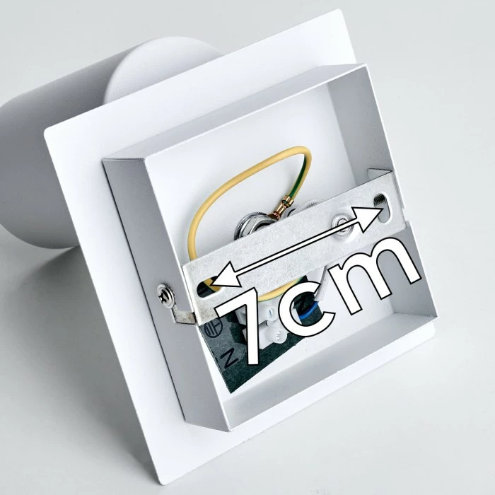 Hofstein Zuoz Deckenleuchte Weiß, 1-flammig 15 Hofstein Zuoz Deckenleuchte Weiß, 1-flammig – Bild 15