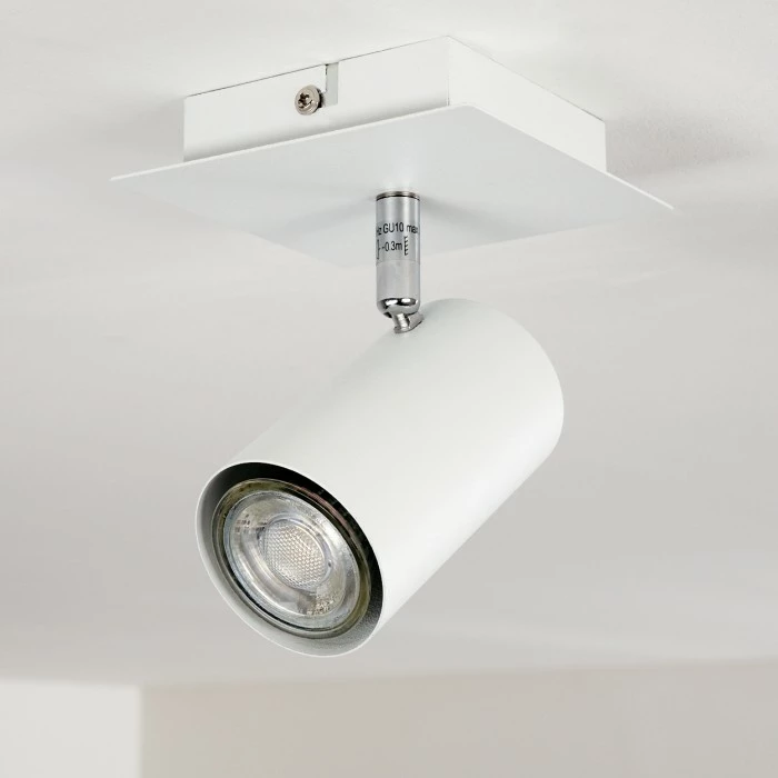 Hofstein Zuoz Deckenleuchte Weiß, 1-flammig 5 Hofstein Zuoz Deckenleuchte Weiß, 1-flammig – Bild 5