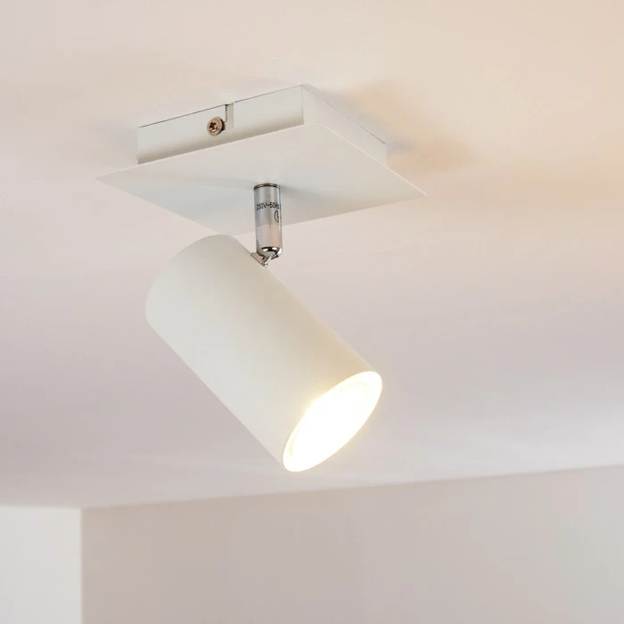 Hofstein Zuoz Deckenleuchte Weiß, 1-flammig 8 Hofstein Zuoz Deckenleuchte Weiß, 1-flammig – Bild 8