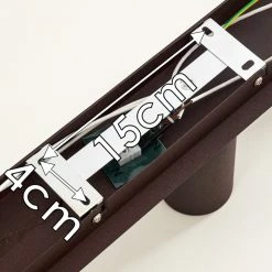 Hofstein Zuoz Deckenleuchte Chrom, Rostfarben, 3-flammig -Bürolampen Verkäufe zuoz deckenleuchte h3341391 do1 17