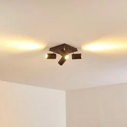 Hofstein Zuoz Deckenleuchte Chrom, Rostfarben, 4-flammig 40 Hofstein Zuoz Deckenleuchte Chrom, Rostfarben, 4-flammig -Bürolampen Verkäufe zuoz deckenleuchte h3341438 do1 17