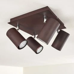 Hofstein Zuoz Deckenleuchte Chrom, Rostfarben, 4-flammig 28 Hofstein Zuoz Deckenleuchte Chrom, Rostfarben, 4-flammig -Bürolampen Verkäufe zuoz deckenleuchte h3341438 do1 5