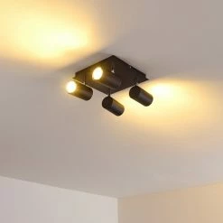 Hofstein Zuoz Deckenleuchte Chrom, Schwarz, 4-flammig 28 Hofstein Zuoz Deckenleuchte Chrom, Schwarz, 4-flammig -Bürolampen Verkäufe zuoz deckenleuchte h3341452 do1 9