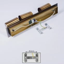 Hofstein Zuoz Deckenleuchte Altmessing, 3-flammig 14 Hofstein Zuoz Deckenleuchte Altmessing, 3-flammig -Bürolampen Verkäufe zuoz deckenleuchte h3434703 4