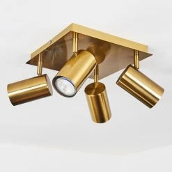 Hofstein Zuoz Deckenleuchte Altmessing, 4-flammig -Bürolampen Verkäufe zuoz deckenleuchte h3434727 7